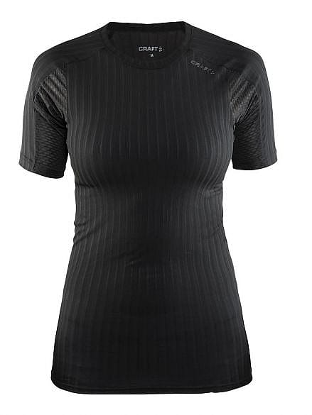 44618-Craft-Active-extreme-2.0-CN-korte-mouw-ondershirt-zwart-dames-afbeelding-1