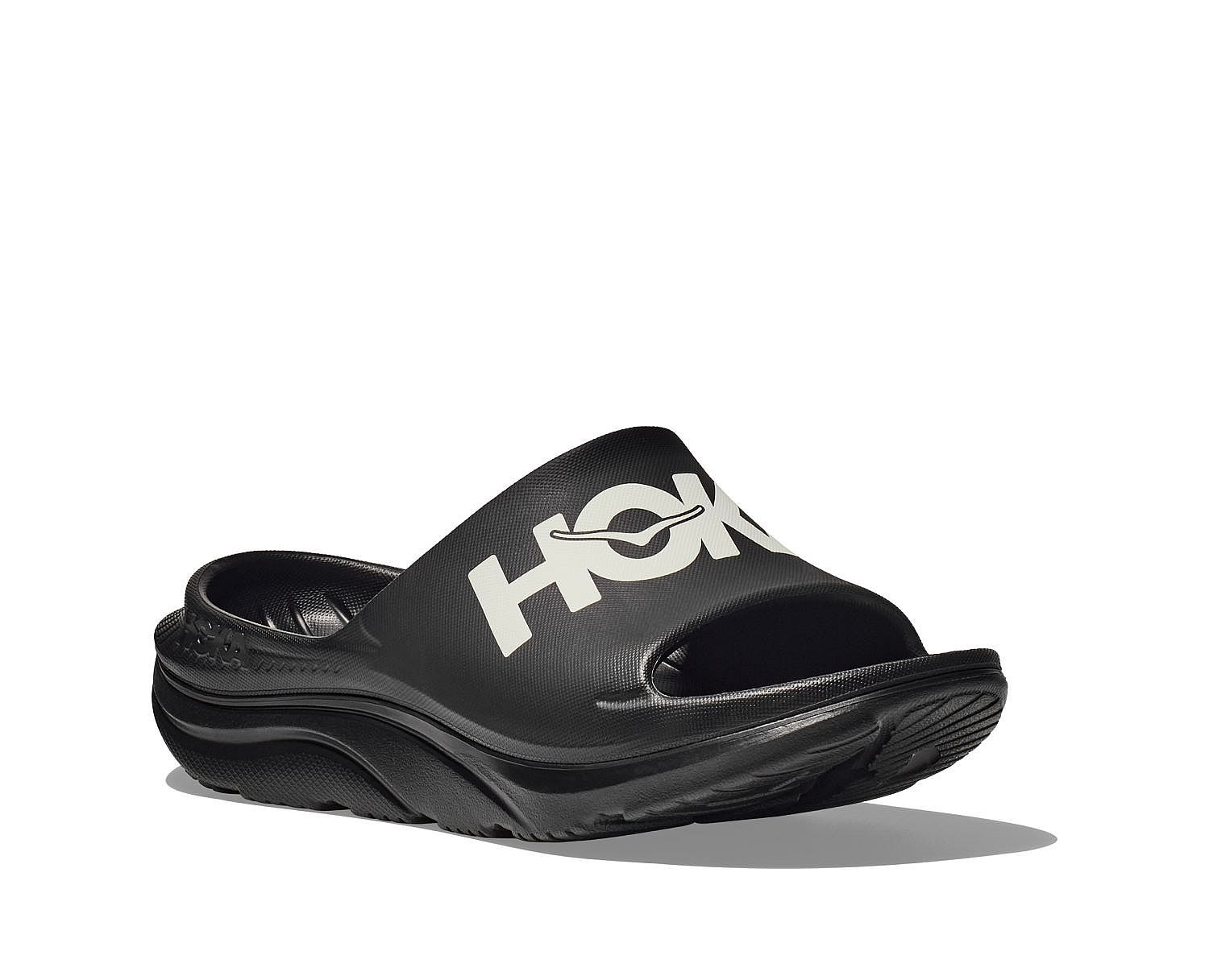 100560-Hoka-ORA-Athletic-Slide-slippers-zwart-unisex-afbeelding-6