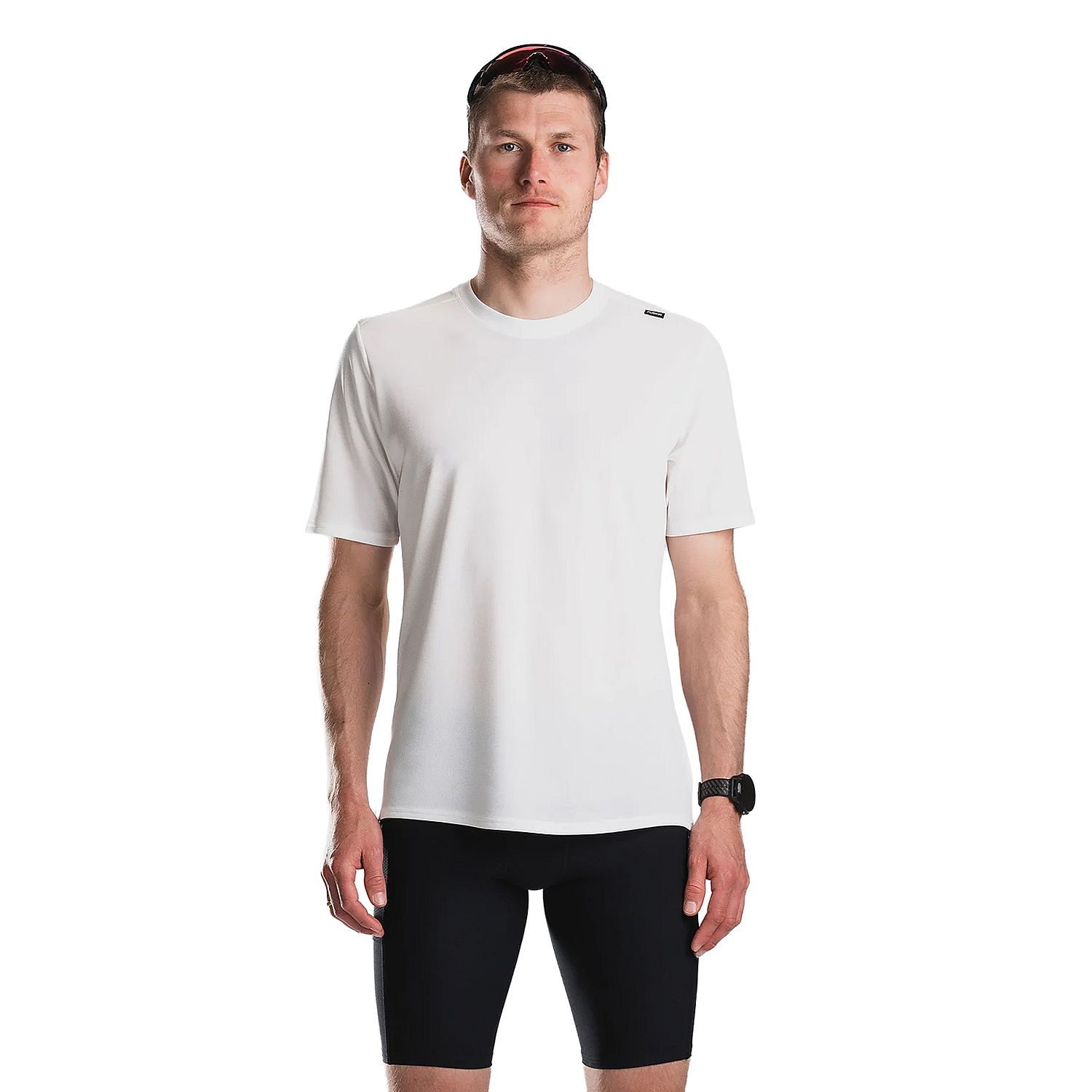 144504-Fusion-Tempo-Two-Run-T-shirt-heren-wit-afbeelding-1