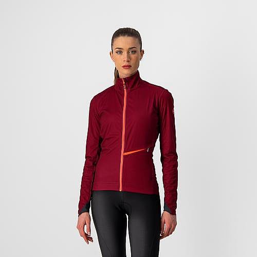 72069-Castelli-GO-fietsjack-fietsjack-rood-dames-afbeelding-1