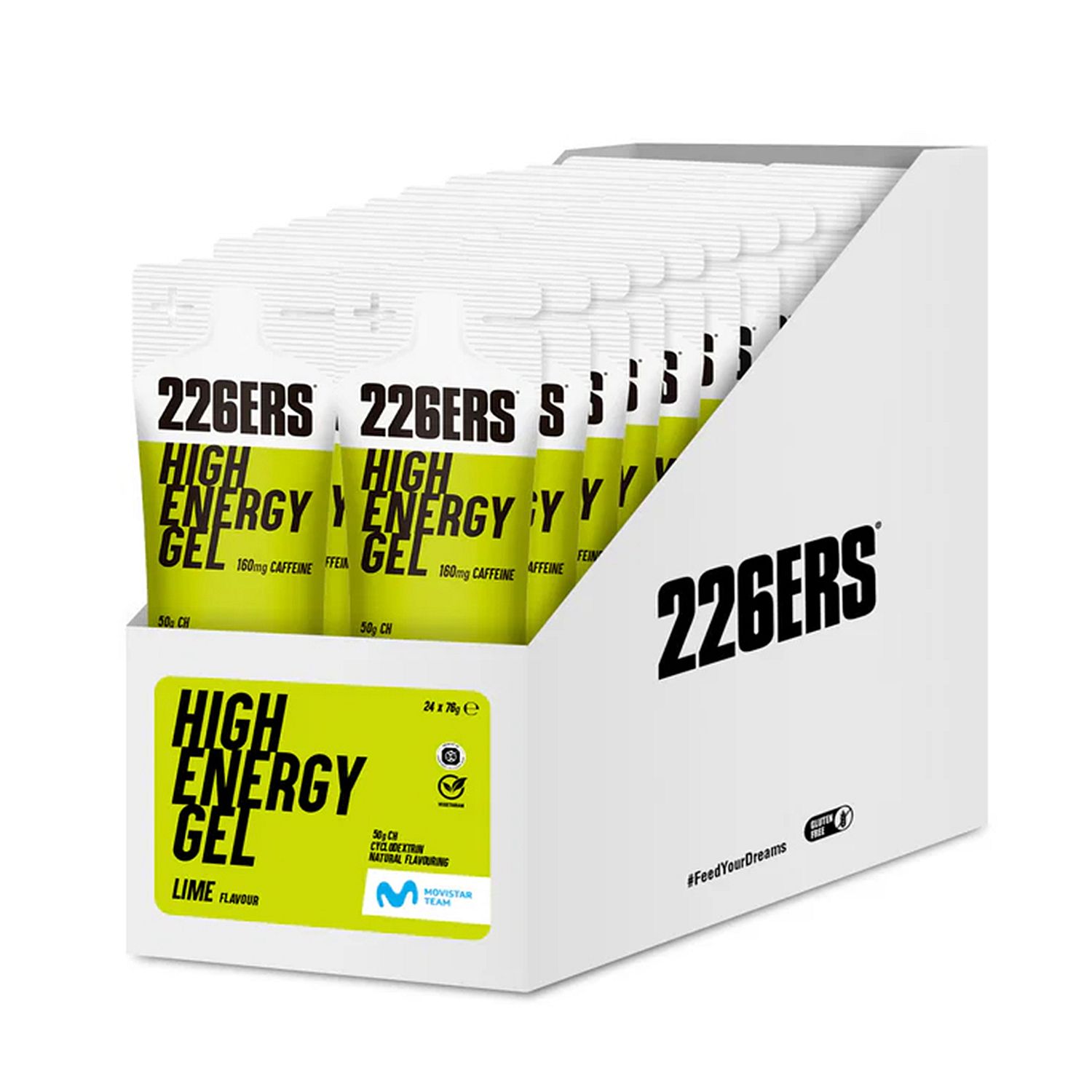 144043-226ers-High-Energy-Gel-Caffeine-Lime-6x76g-afbeelding-1