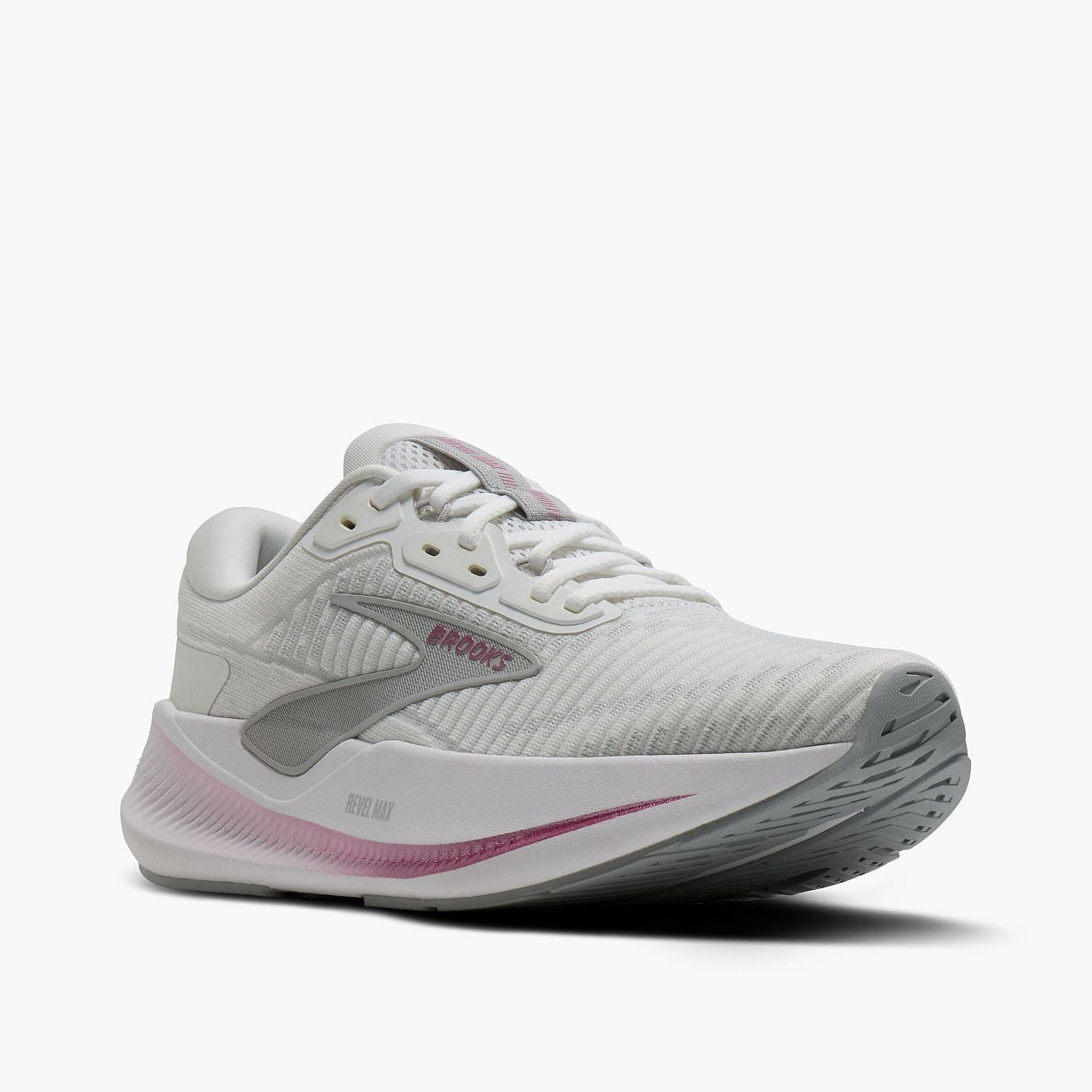 122244-Brooks-Revel-Max-hardloopschoenen-WhiteHorror-MistMetallic-dames-afbeelding-2