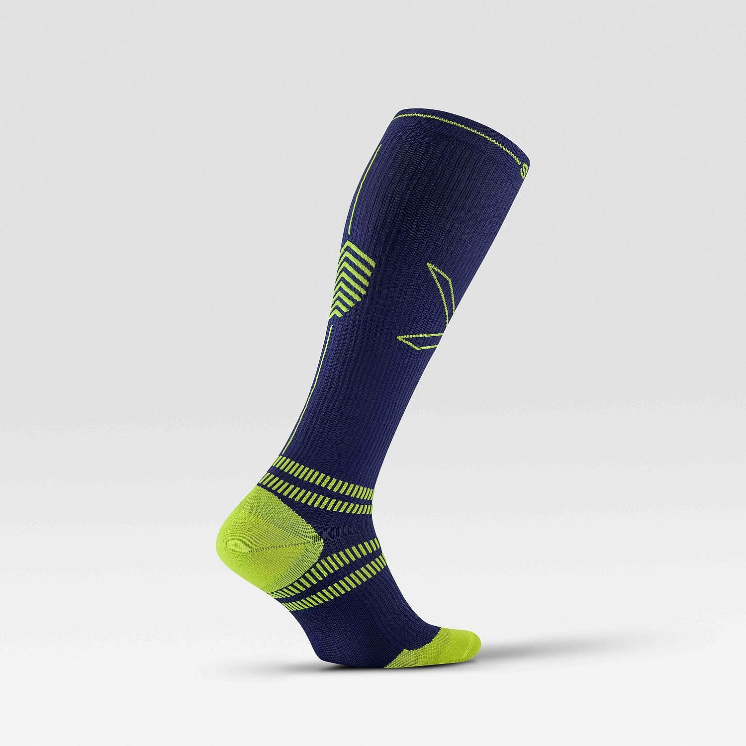 116179-Stox-Running-Socks-donkerblauwgeel-heren-afbeelding-2