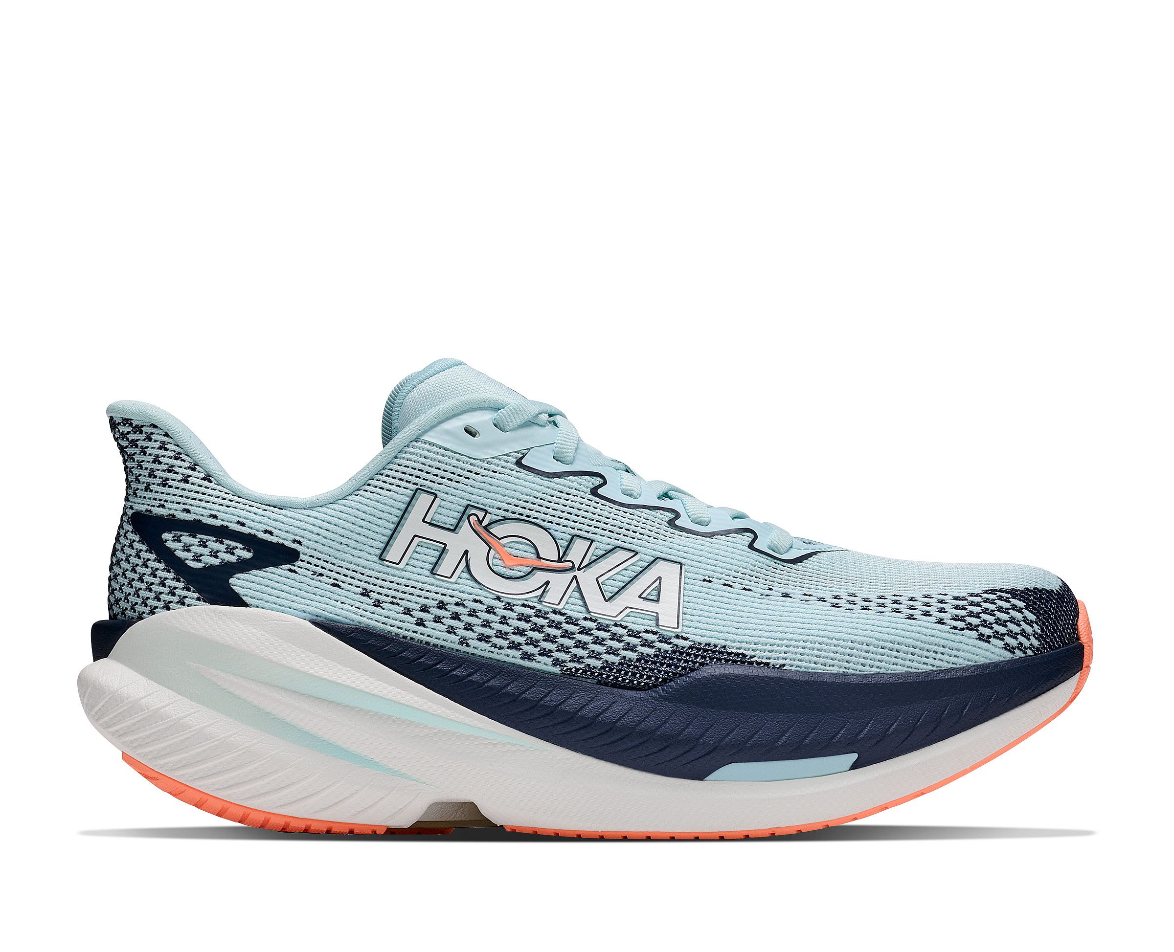 144768-Hoka-Mach-X-3-hardloopschoenen-glimmering-bluevarsity-navy-dames-afbeelding-1