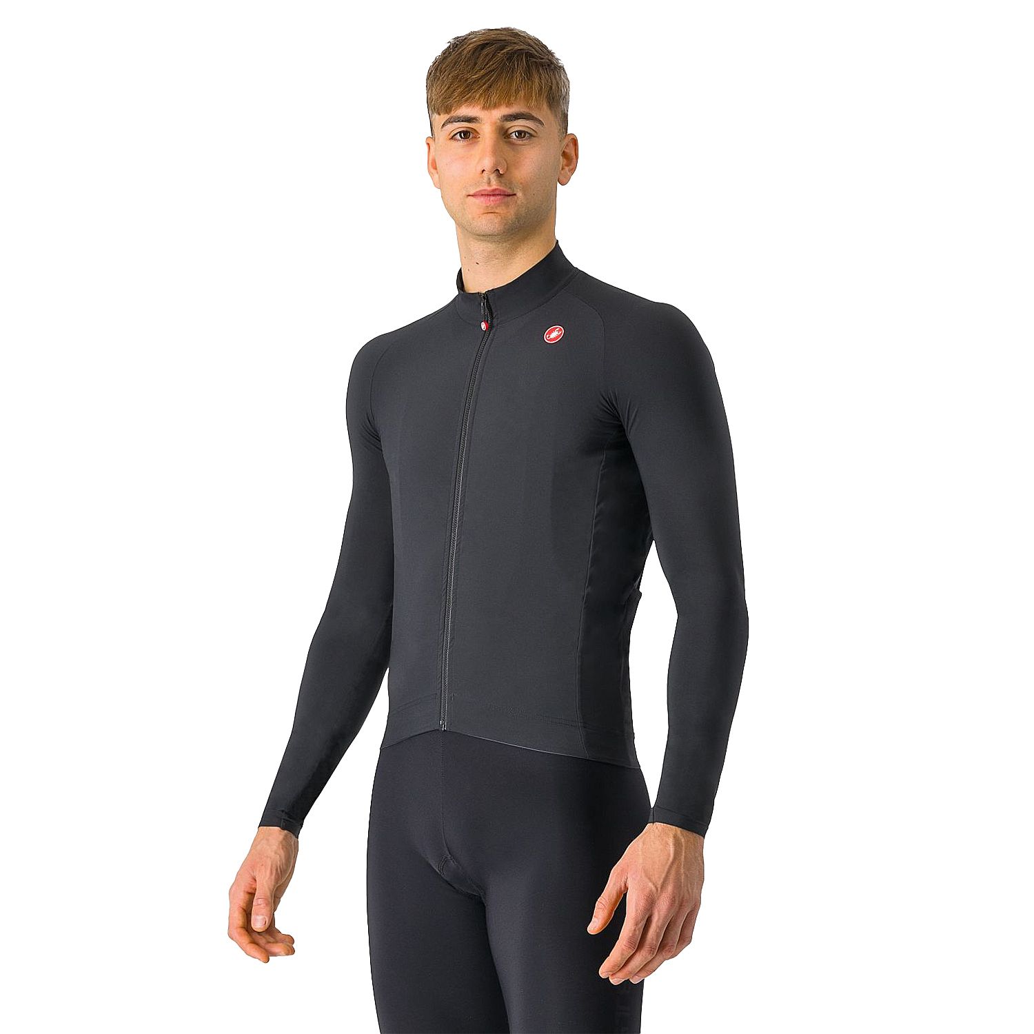103487-Castelli-Aero-race-lange-mouw-jersey-light-black-heren-afbeelding-1