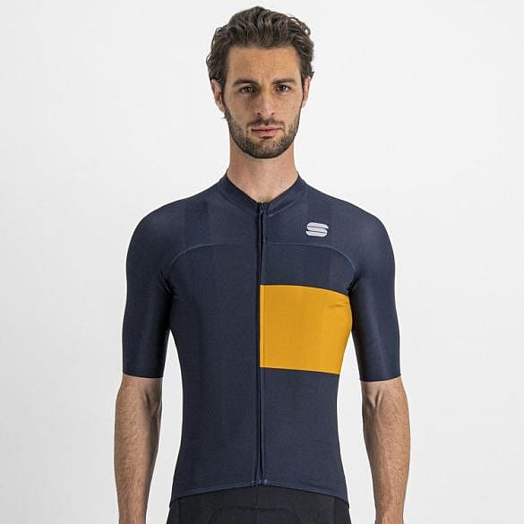 77471-Sportful-Snap-fietsshirt-korte-mouw-blauw-heren-afbeelding-1