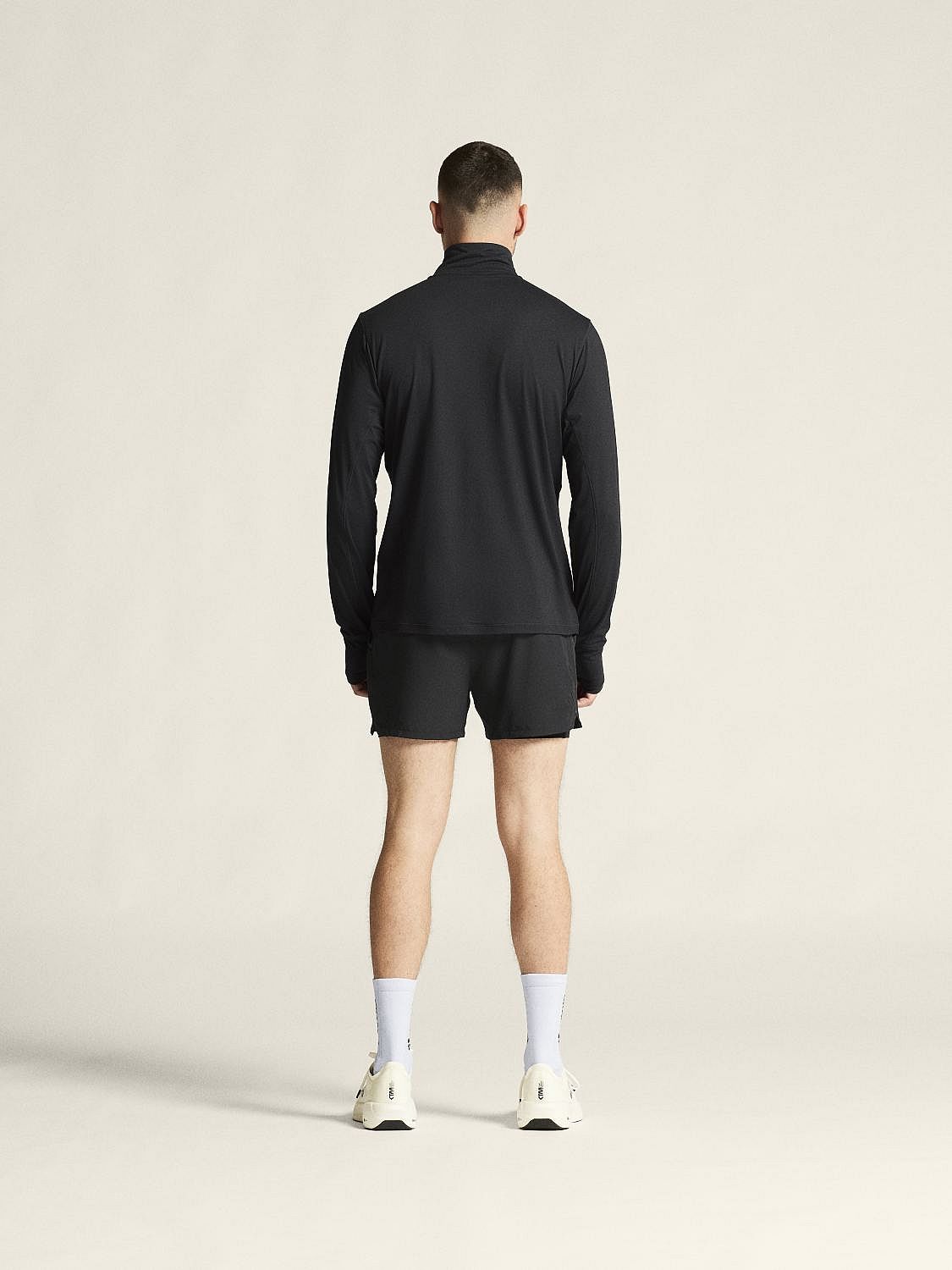 119065-Craft-Flow-Half-Zip-ondershirt-lange-mouw-zwart-heren-afbeelding-3