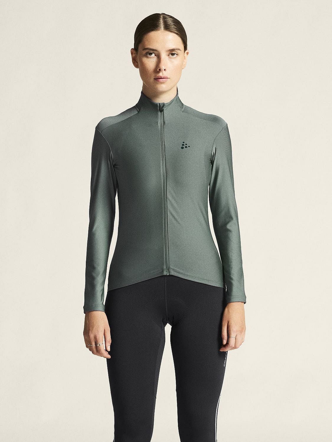 119926-Craft-Core-Bike-Essence-Jersey-lange-mouw-groen-dames-afbeelding-5