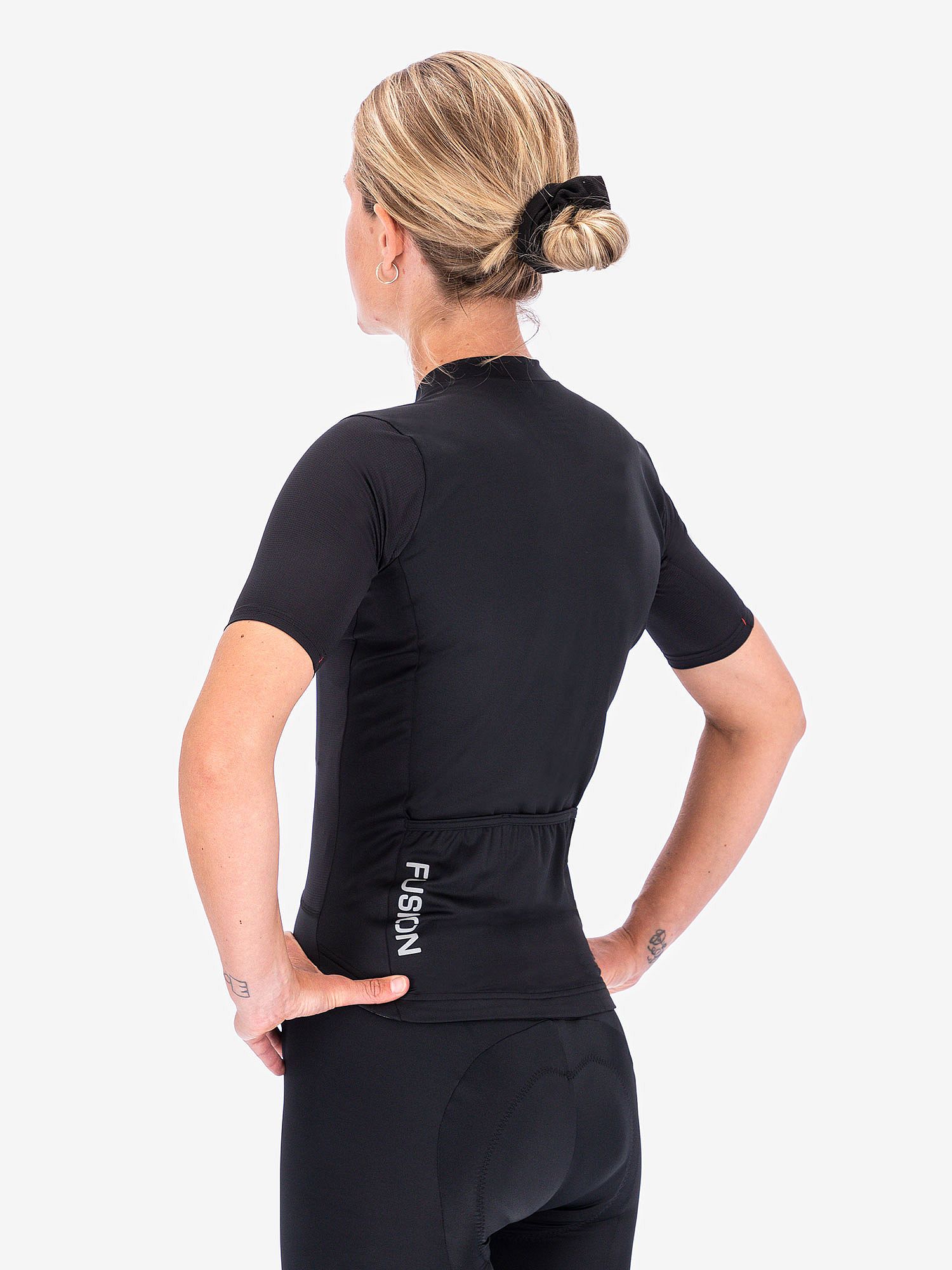 88535-Fusion-Cycling-Jersey-zwart-dames-afbeelding-2