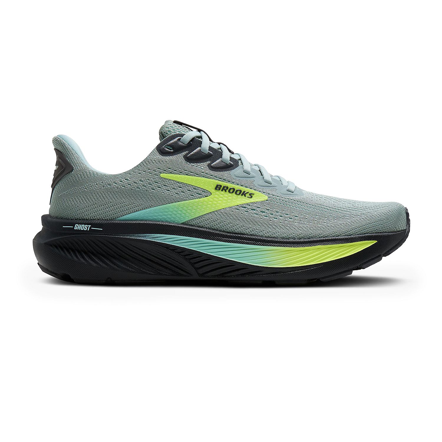 1104421D349-Brooks-Ghost-17-hardloopschoenen-Gray-MistYuccaNightlife-heren-afbeelding-1