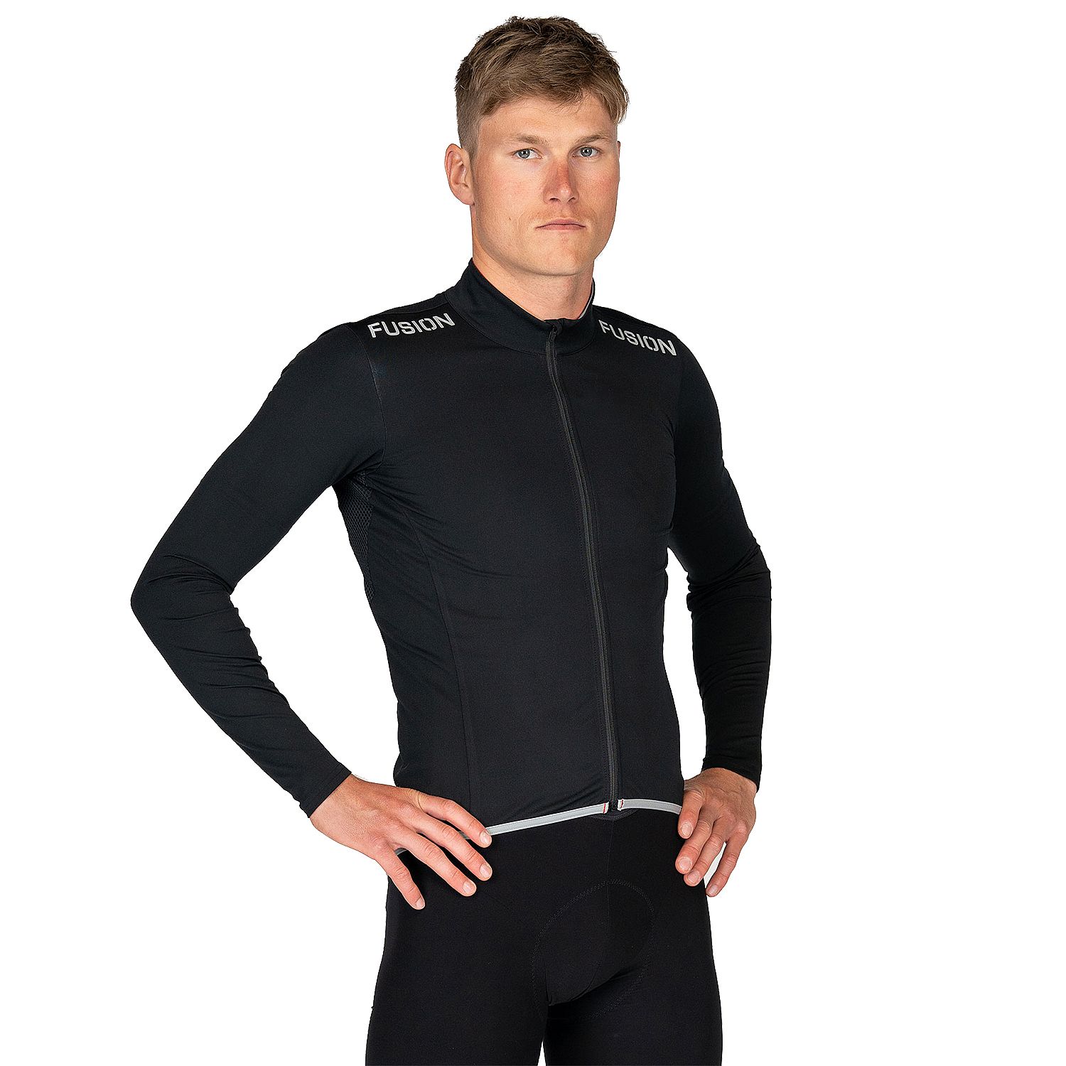 88594-Fusion-SLi-Cycling-Jacket-zwart-Unisex-afbeelding-1
