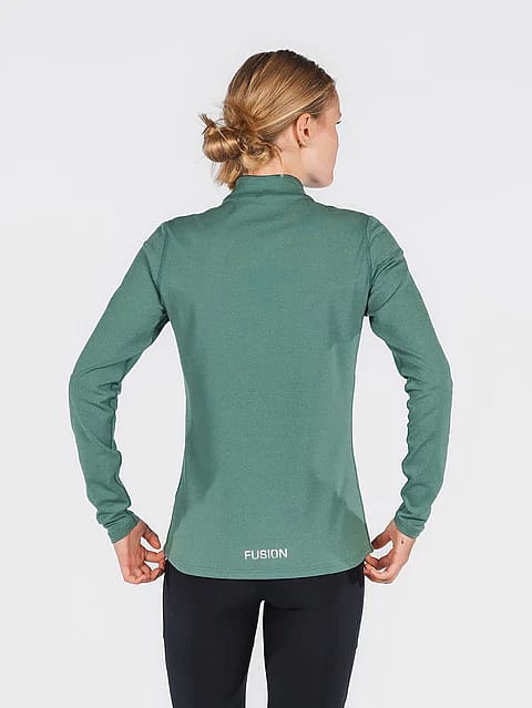 94475-Fusion-C3-Zip-Neck-groen-dames-afbeelding-2