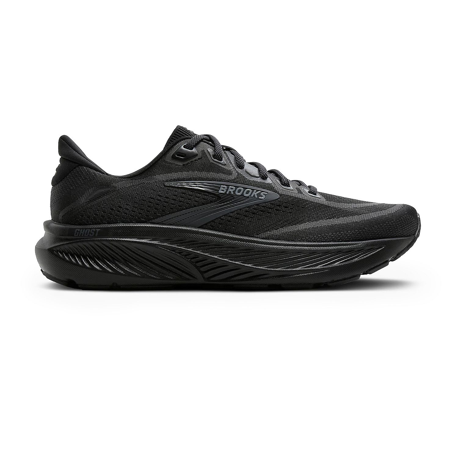 145104-Brooks-Ghost-18-hardloopschoenen-BlackBlackEbony-heren-afbeelding-1