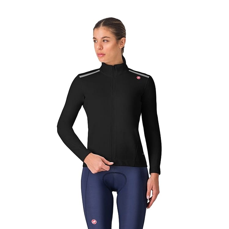 120124-Castelli-Espresso-Air-W-Jacket-Fietsjas-lange-mouw-zwart-dames-afbeelding-1