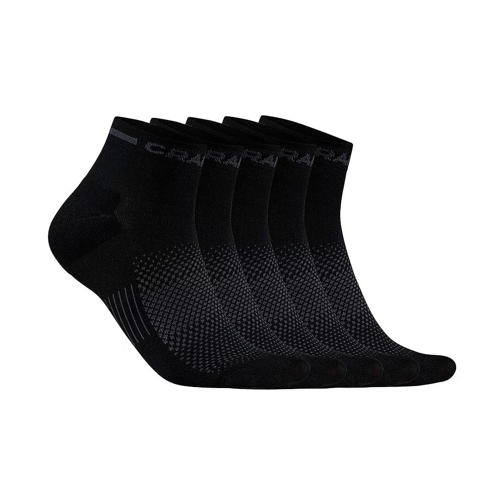 118591-Craft-Active-Mid-sokken-5-pack-zwart-unisex-afbeelding-1