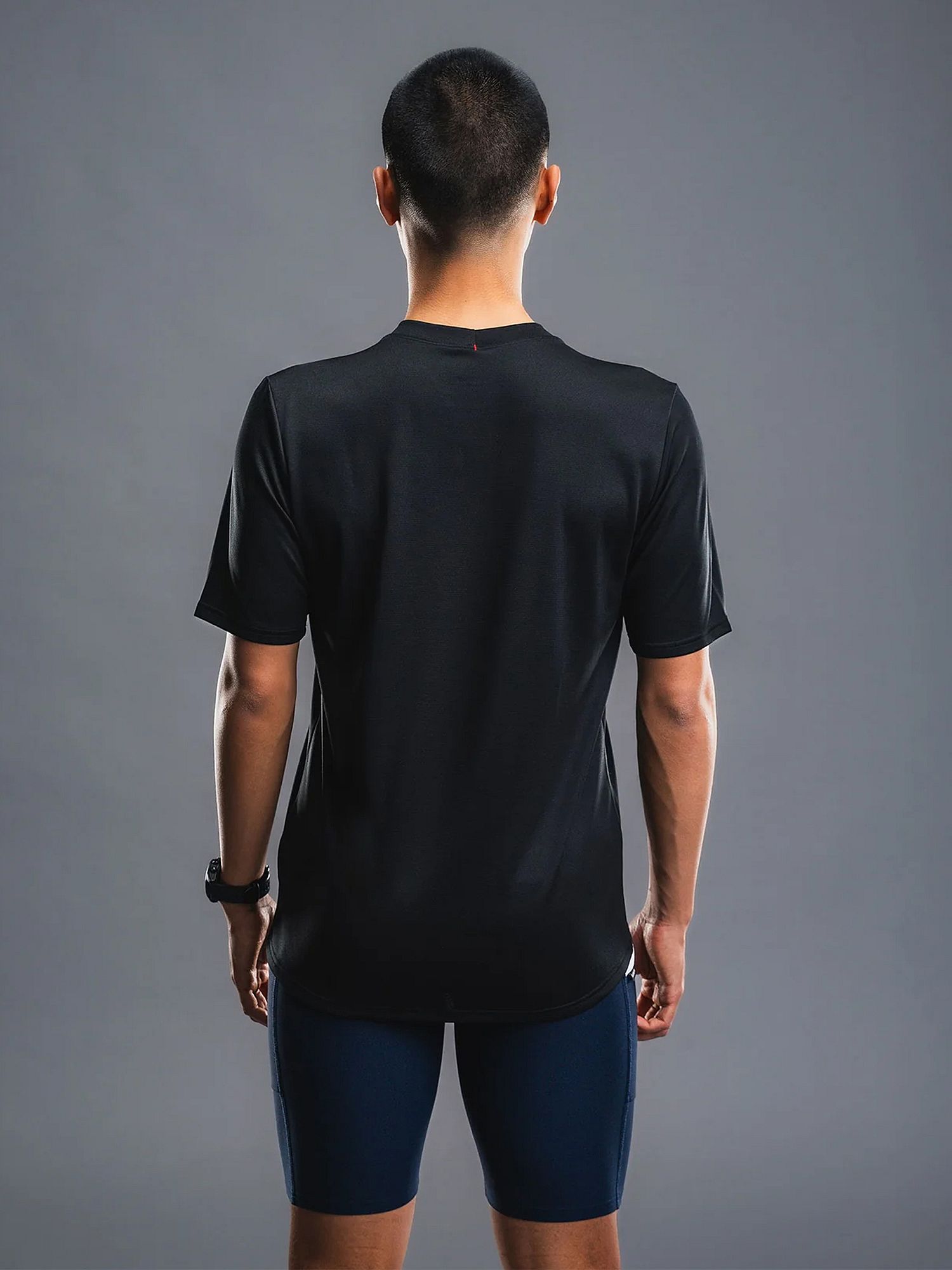 144499-Fusion-Tempo-Two-Run-T-shirt-heren-zwart-afbeelding-2