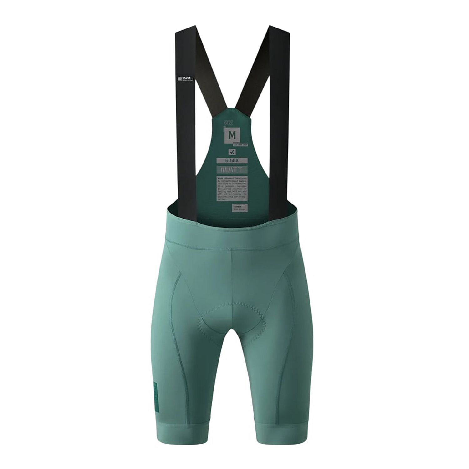 115551-Gobik-Matt-2.0-bibshort-hedge-green-heren-afbeelding-1