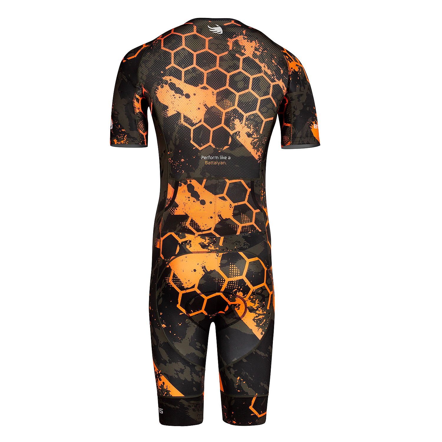 105572-BTTLNS-Typhon-2.0-HEXA-trisuit-korte-mouw-Artillery-GreenViolent-Orange-heren-afbeelding-4