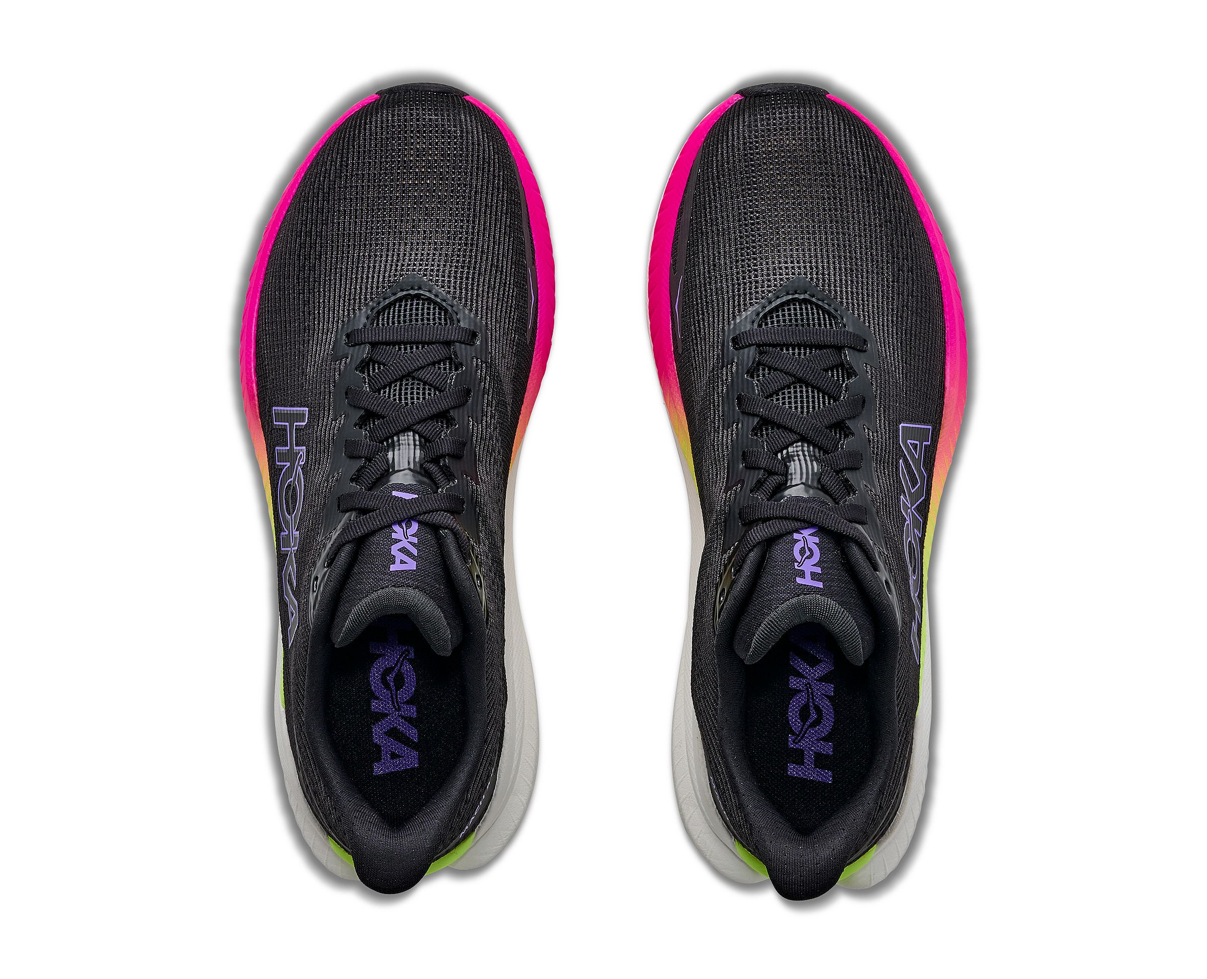 144761-Hoka-Mach-X-3-hardloopschoenen-blackneon-nebula-dames-afbeelding-2