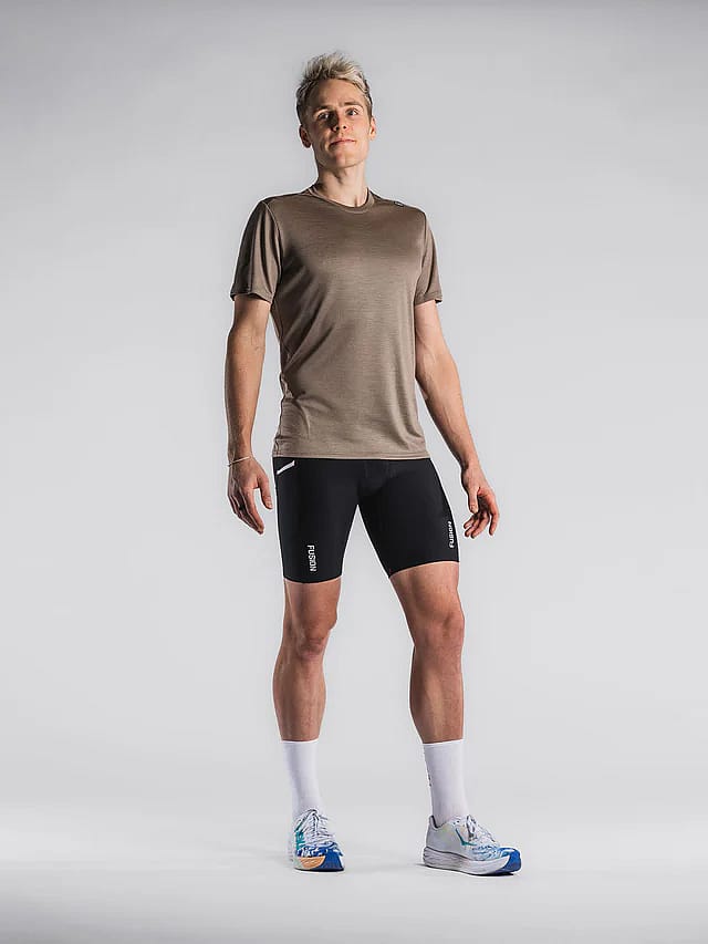 102327-Fusion-Technical-Merino-150-T-Shirt-beige-heren-afbeelding-4