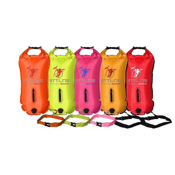 35002-BTTLNS-Poseidon-1.0-Saferswimmer-zwemboei-28-liter-oranje-afbeelding-3