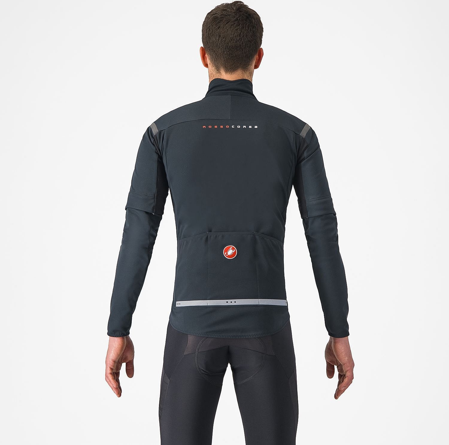 103072-Castelli-Perfetto-RoS-2-Convertible-jacket-light-blackblack-reflex-heren-afbeelding-2