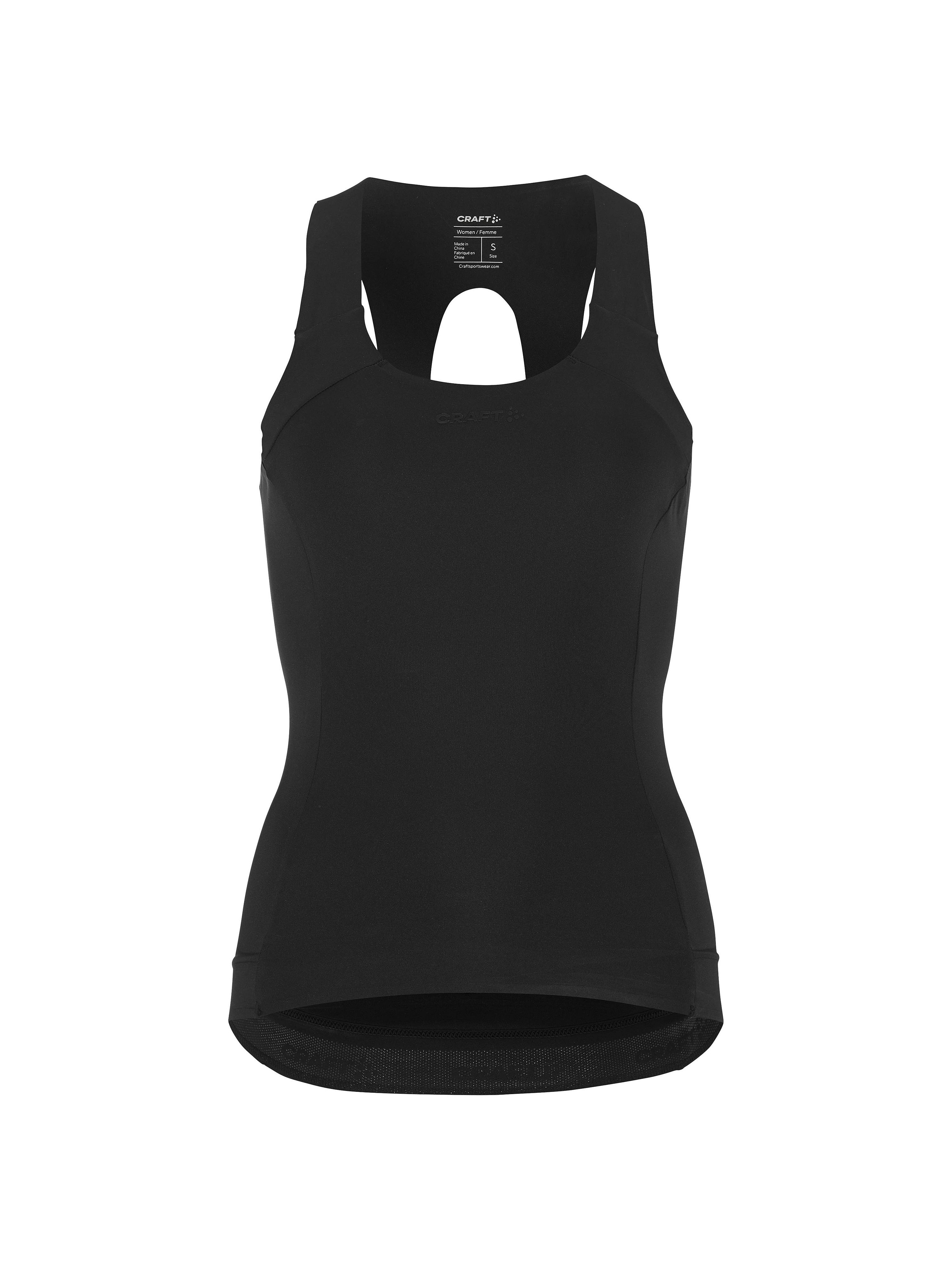 143234-Craft-endur-singlet-dames-black-afbeelding-1