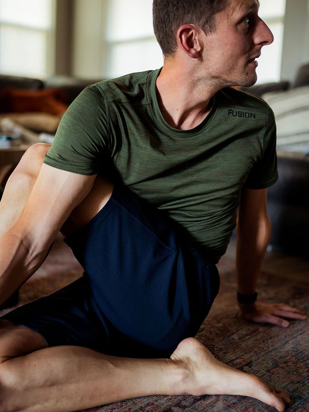 88842-Fusion-C3-T-shirt-groen-heren-afbeelding-5