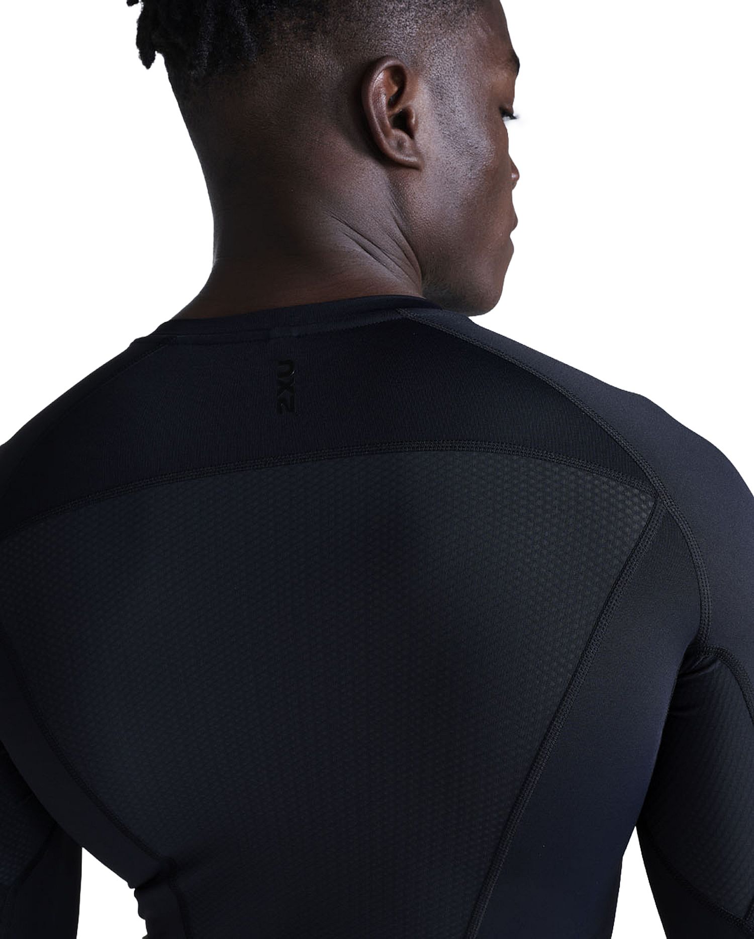 141784-2XU-Core-compression-hardloopshirt-lange-mouw-Black-heren-afbeelding-7