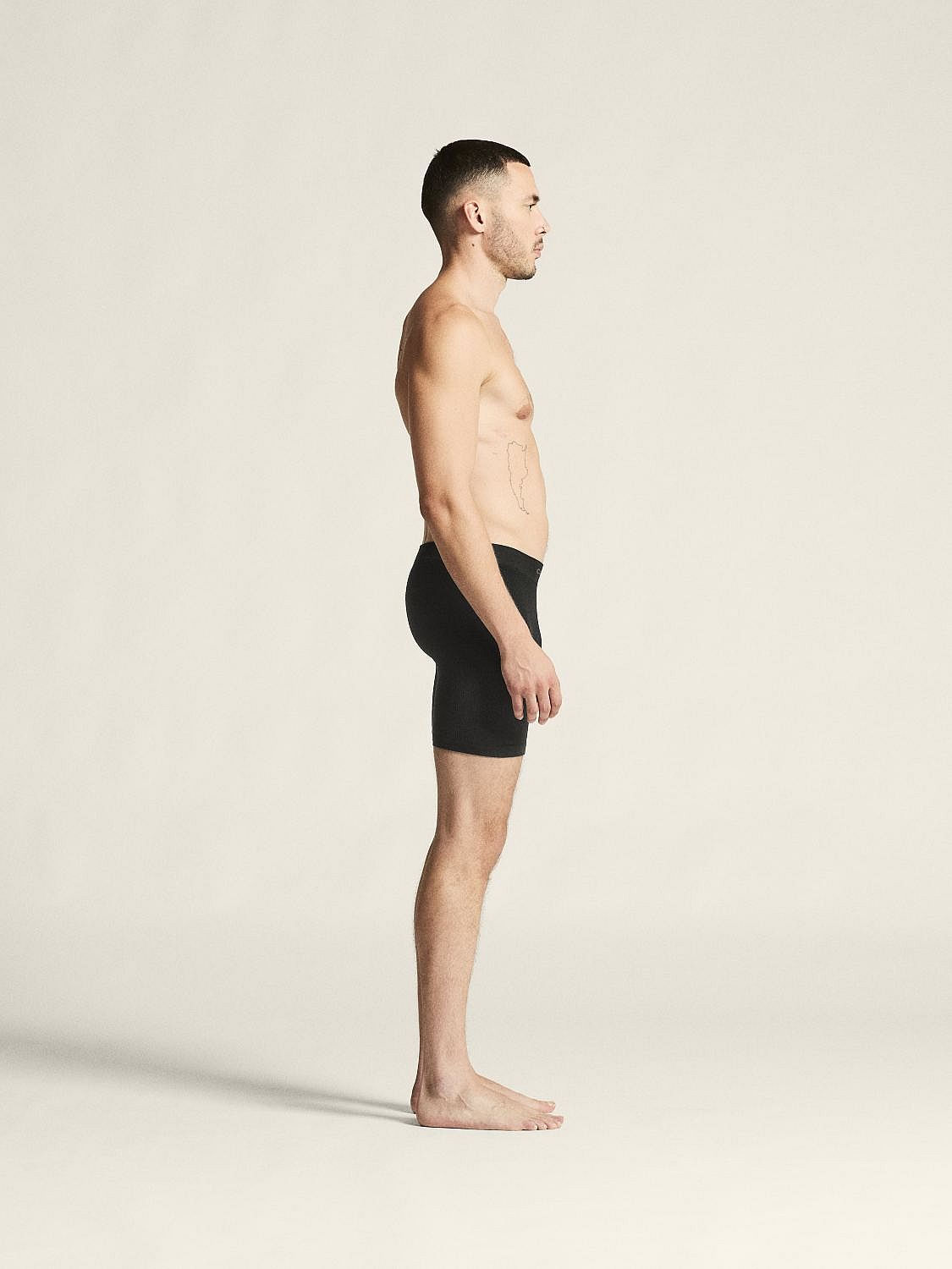 119163-Craft-Wool-Seamless-boxer-6-Inch-zwart-heren-afbeelding-3