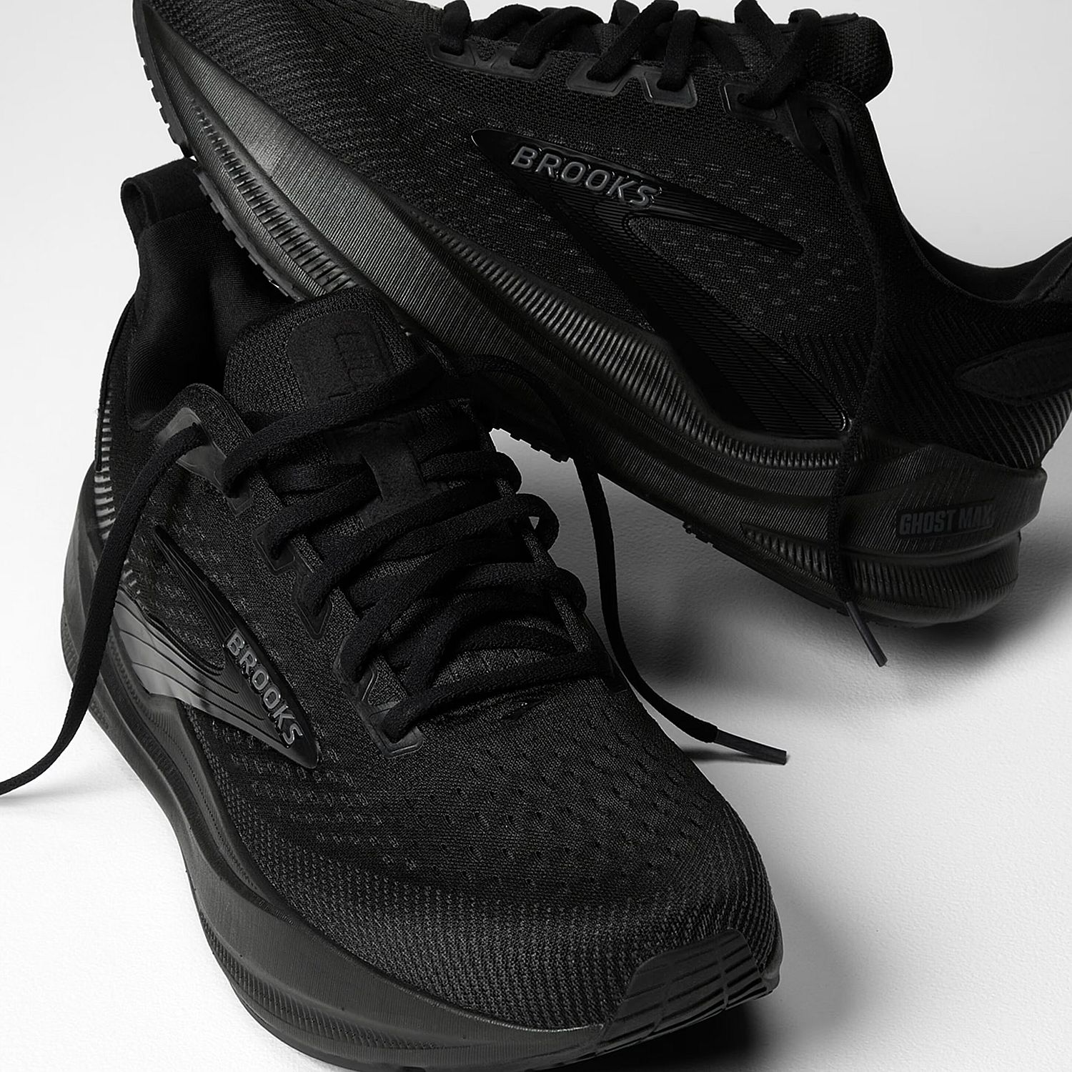 145937-Brooks-Ghost-Max-4-hardloopschoenen-Black-heren-afbeelding-2
