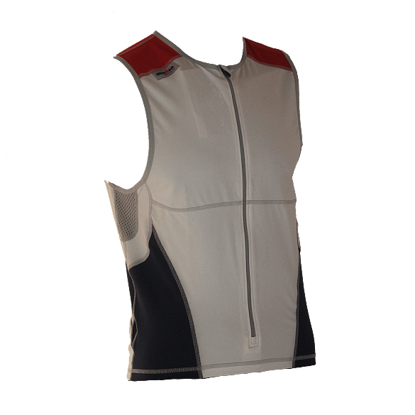 52966-Ironman-tri-top-front-zip-mouwloos-bodysuit-witblauwrood-heren-afbeelding-1