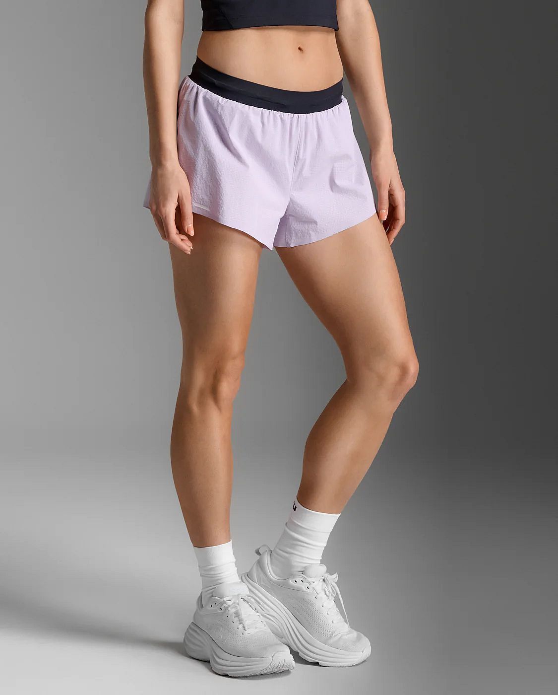 113264-2XU-Light-Speed-3-Inch-Short-Virtual-VioletWhiteReflective-Dames-afbeelding-5