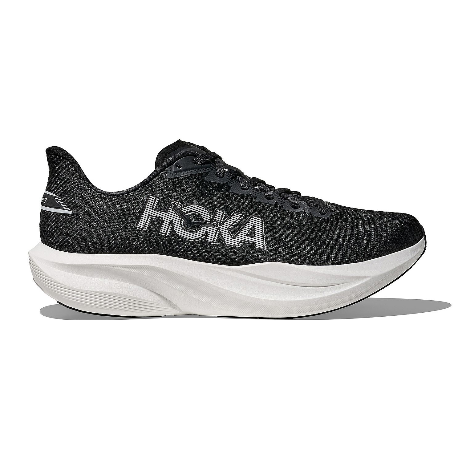 1171938-BWHT-Hoka-Mach-7-hardloopschoenen-BlackWhite-dames-afbeelding-1