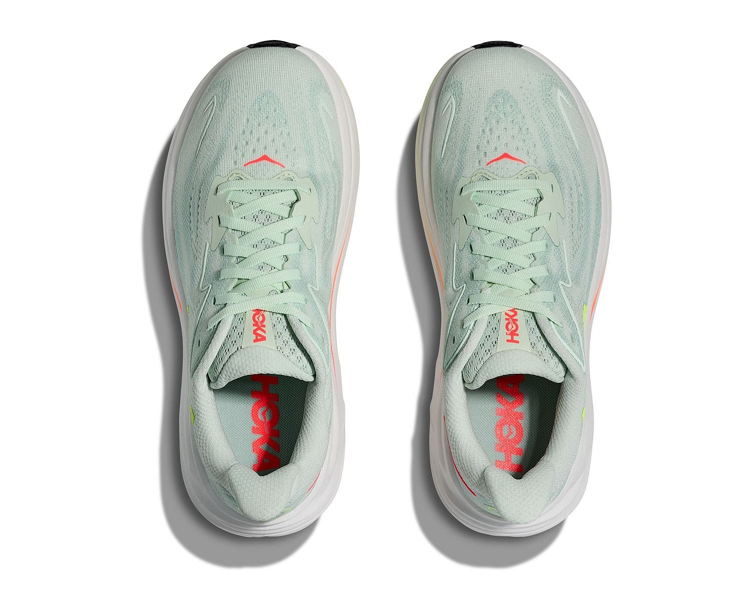 122729-Hoka-Clifton-10-hardloopschoenen-Sea-GlassNeon-Flame-WIDE-Dames-afbeelding-2
