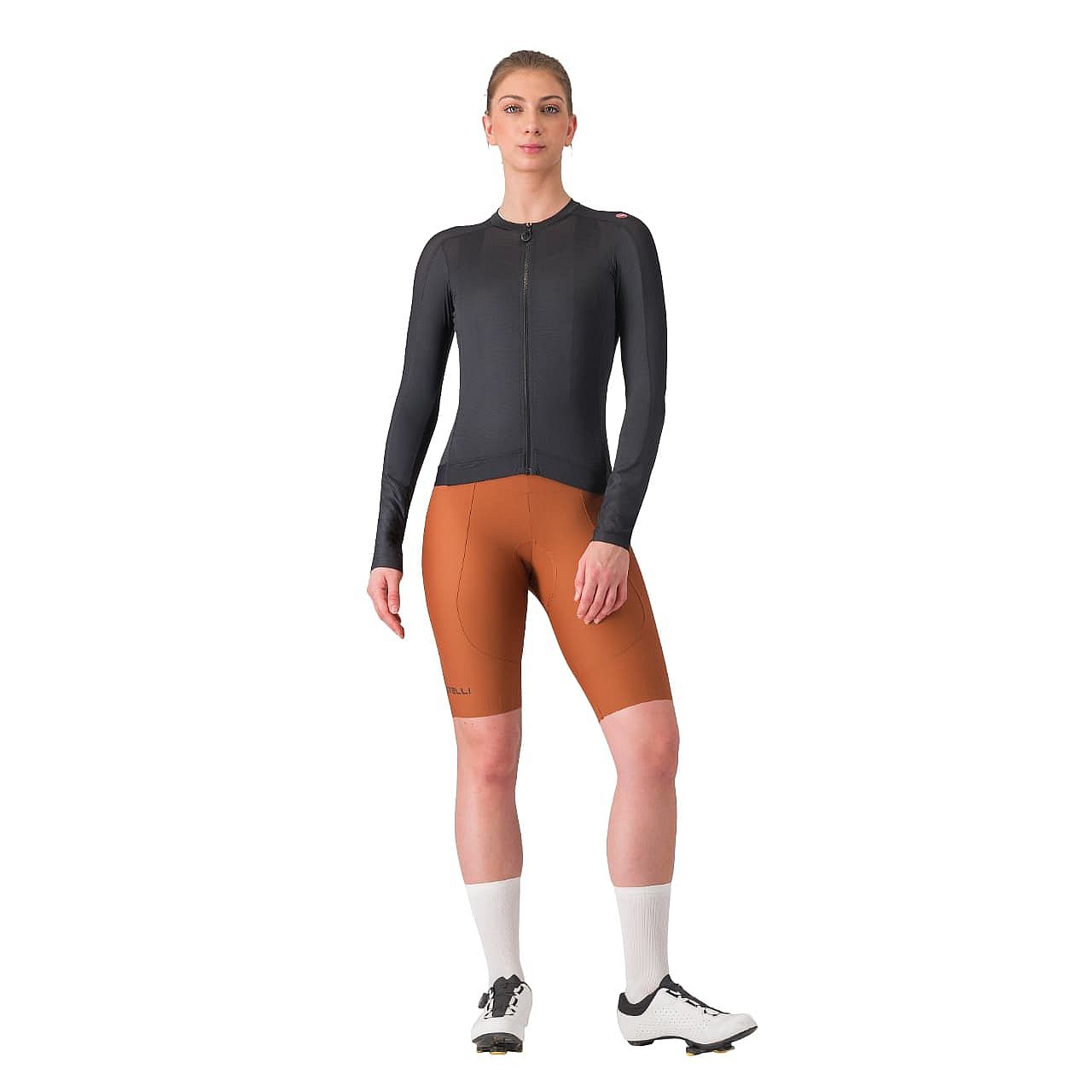 4525049-085-Castelli-Espresso-fietsshirt-lange-mouw-zwart-dames-afbeelding-1