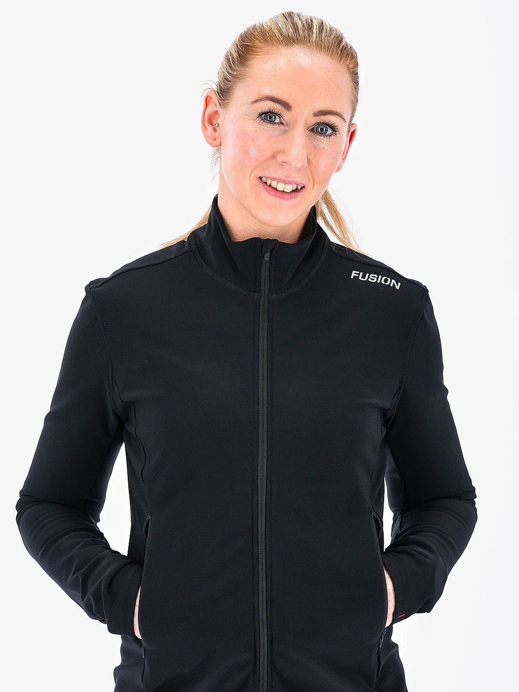 94874-Fusion-Recharge-Full-Zip-Jacket-zwart-dames-afbeelding-5