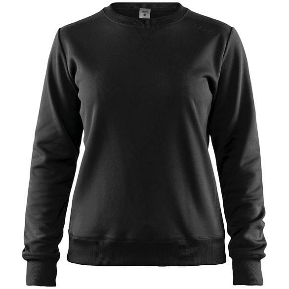 1907565-999000-Craft-Leisure-vrijetijdssweater-crewneck-zwart-dames-afbeelding-1