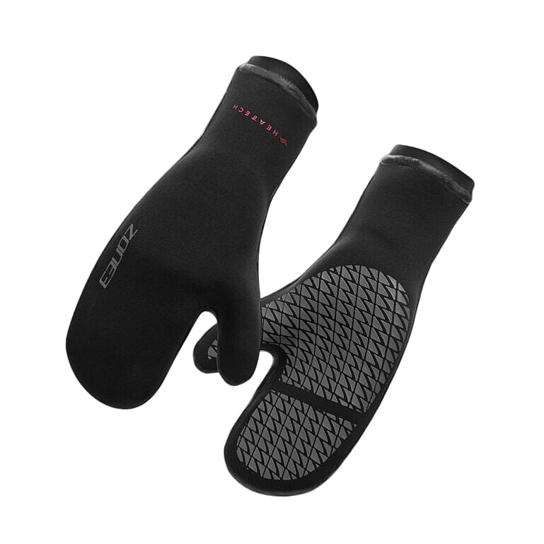111067-Zone3-Active-Flex-warmth-swim-mitts-zwartzilverrood-unisex-afbeelding-1