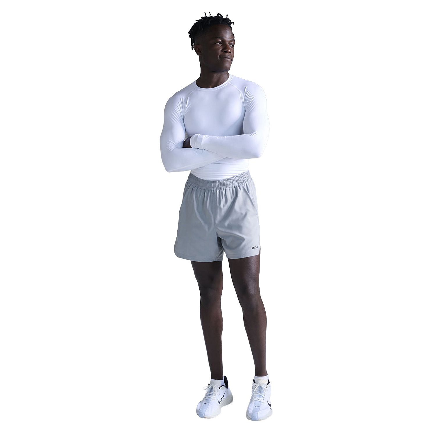 141800-2XU-Core-Compression-hardloopshirt-lange-mouw-White-heren-afbeelding-1