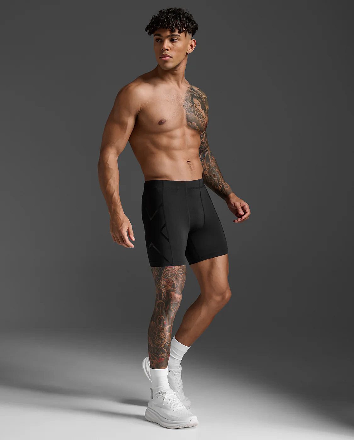 113494-2XU-Core-Compression-12-Shorts-BlackNero-Heren-afbeelding-2