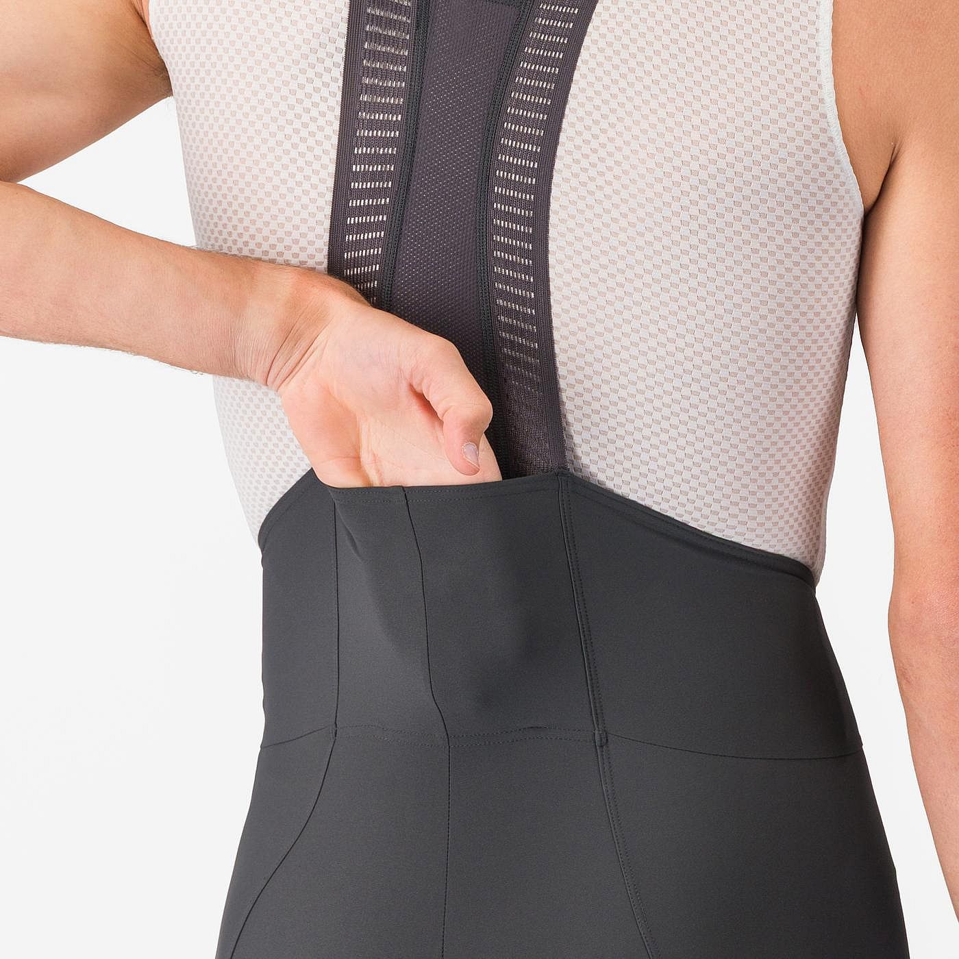 140457-Castelli-espresso-2-bibshort-dark-gray-heren-afbeelding-3