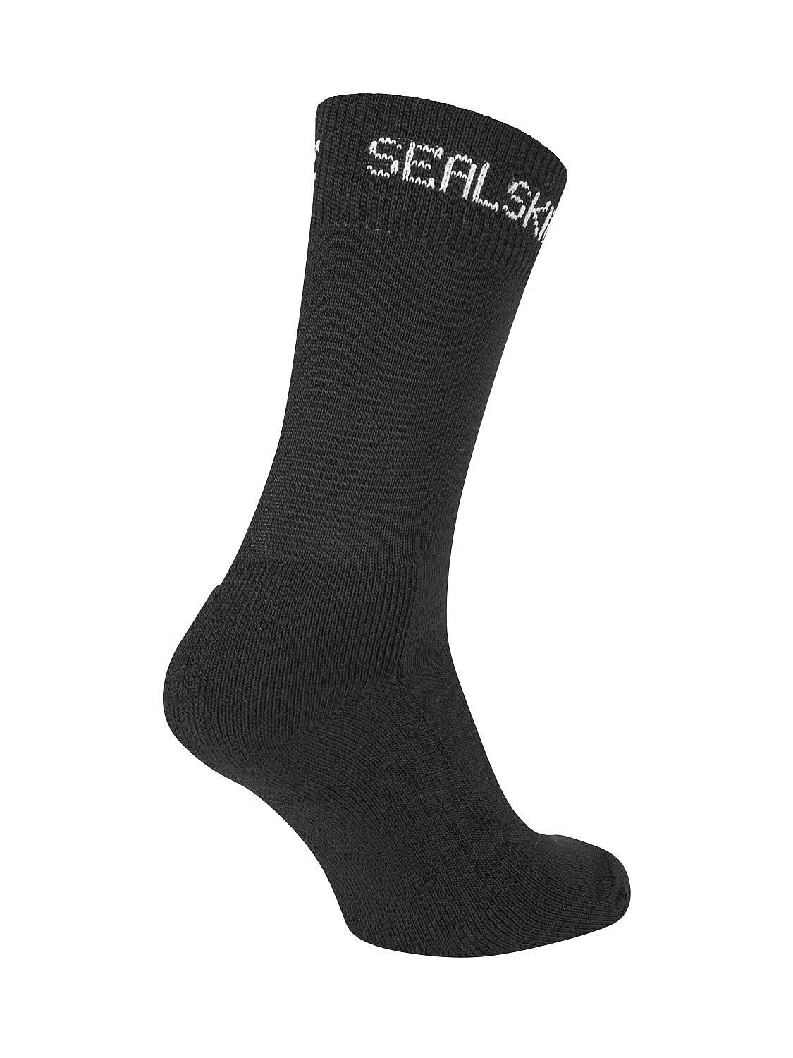 47170-Sealskinz-Suffield-Solo-Merino-fietssok-zwart-afbeelding-1