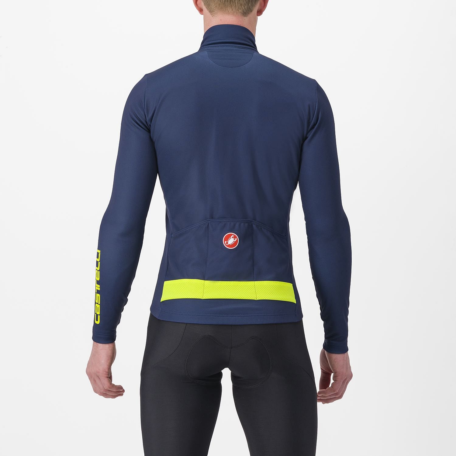 90820-Castelli-Puro-3-lange-mouw-fietsshirt-Belgisch-blauw-heren-afbeelding-2
