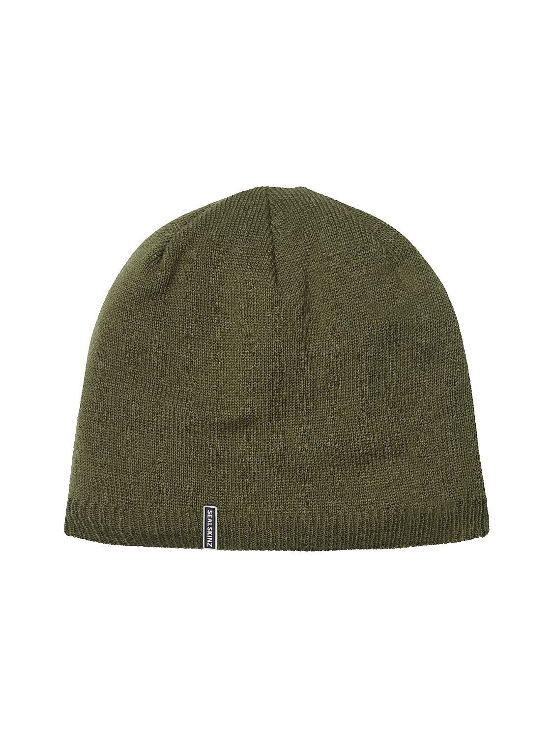 13100031-0003-Sealskinz-Cley-Cold-Weather-beanie-olive-unisex-afbeelding-1