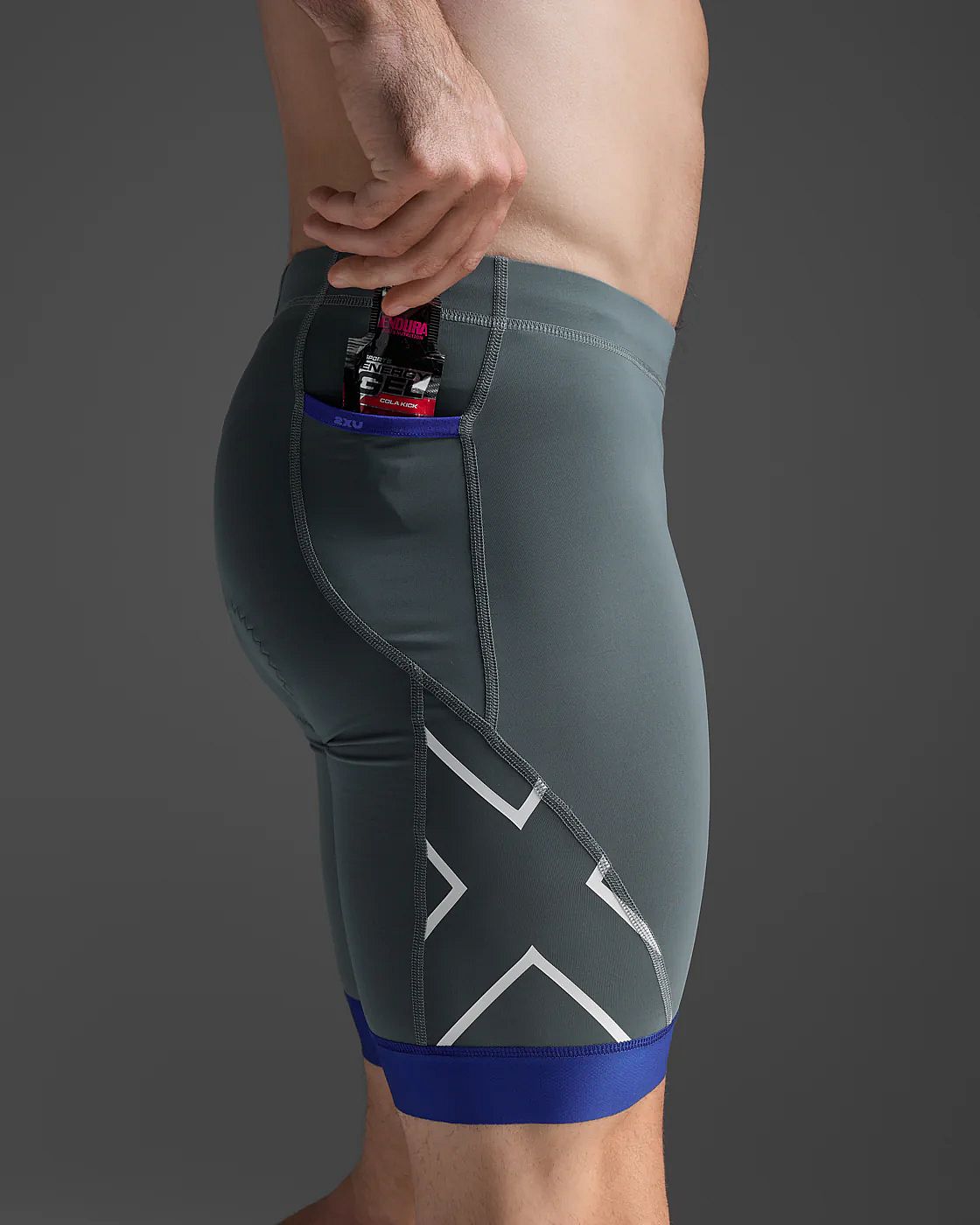 113392-2XU-Core-Tri-8-Inch-Shorts-Azure-BlueMidnight-Heren-afbeelding-6