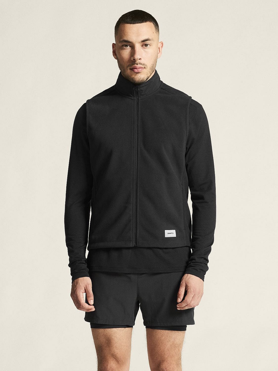 120304-Craft-Subz-Fleece-hardloopvest-mouwloos-zwart-heren-afbeelding-5
