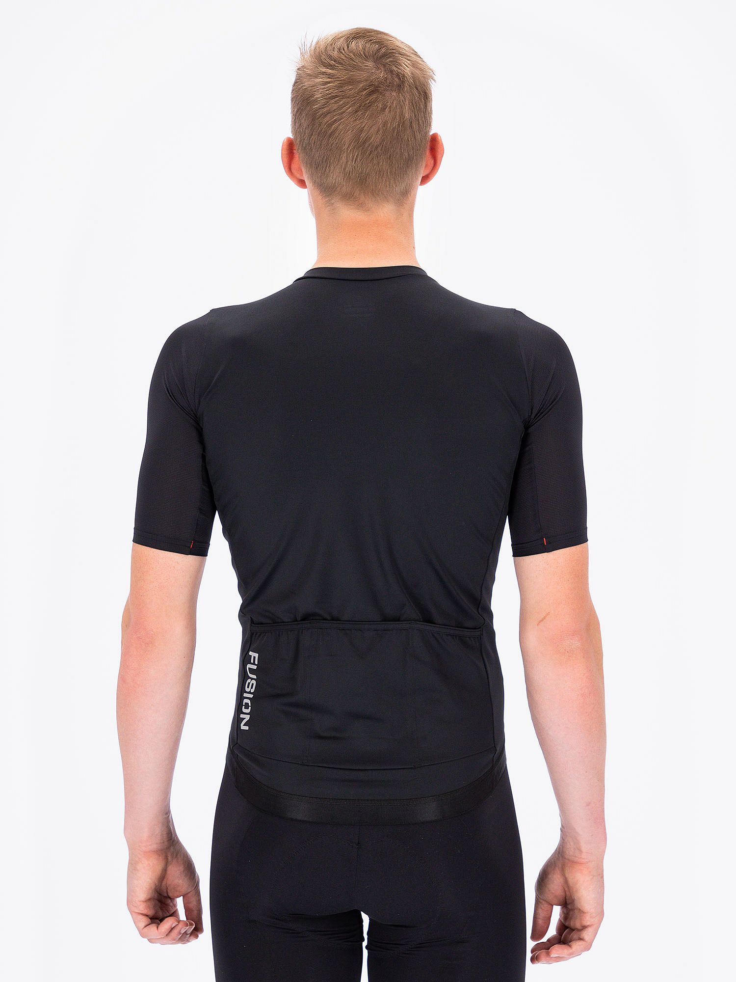 88481-Fusion-Cycling-Jersey-zwart-heren-afbeelding-2