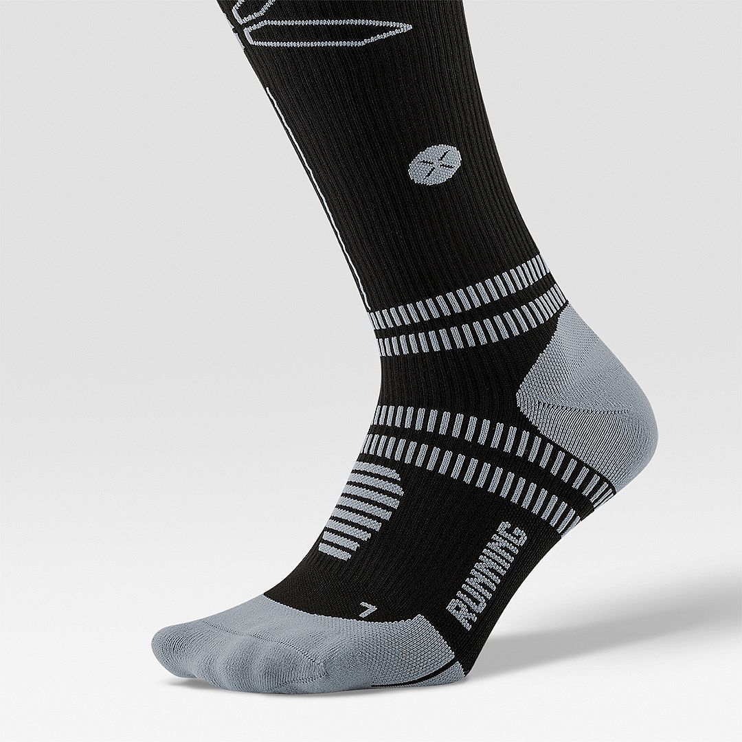 116184-Stox-Running-Socks-zwartgrijs-heren-afbeelding-4