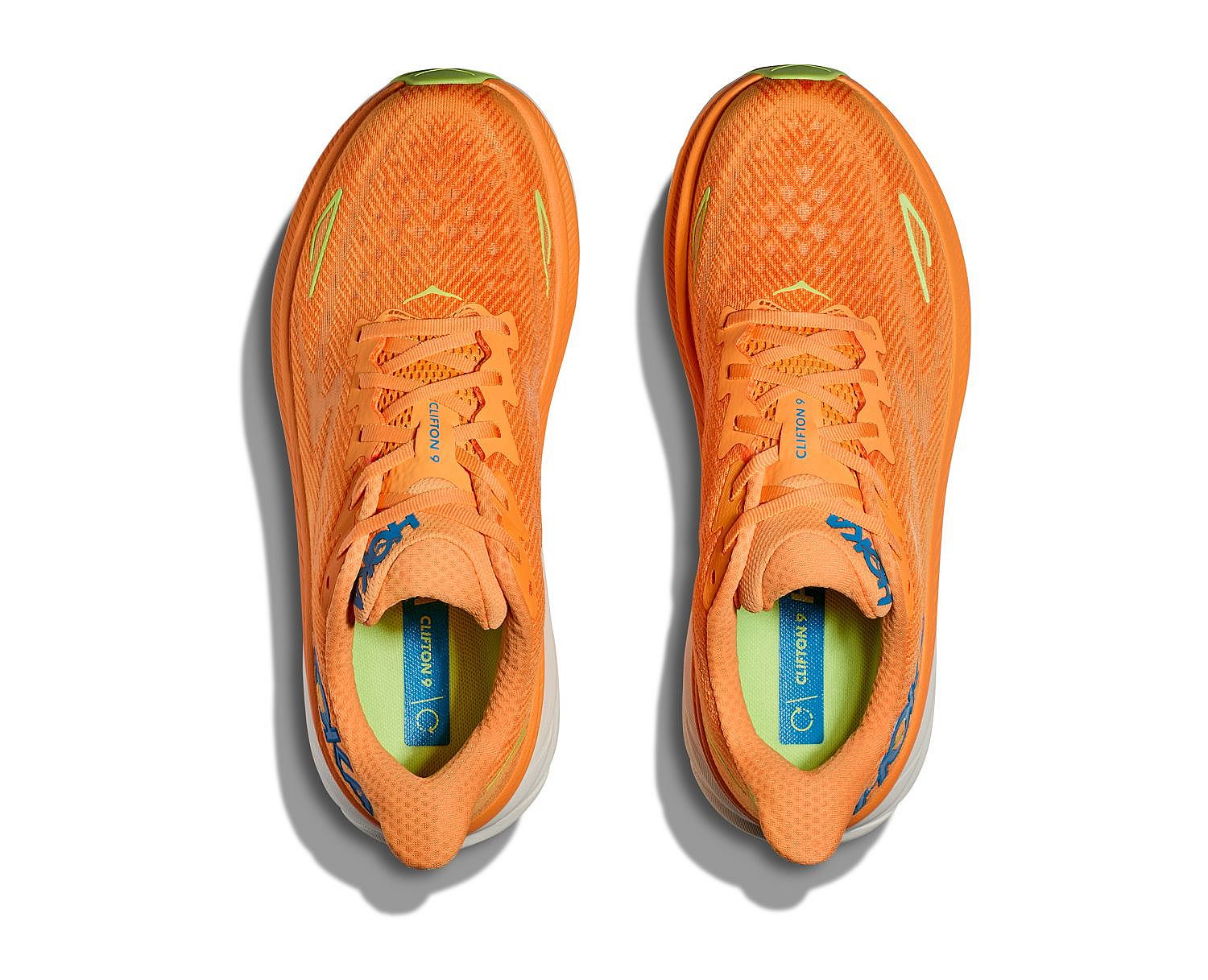100799-Hoka-Clifton-9-hardloopschoenen-oranjewit-heren-afbeelding-4